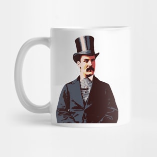 Vintage Illustration Man Mug